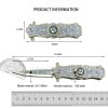 Handcrafted Retro Spinner Pocket Knife – Functional Art in Motion