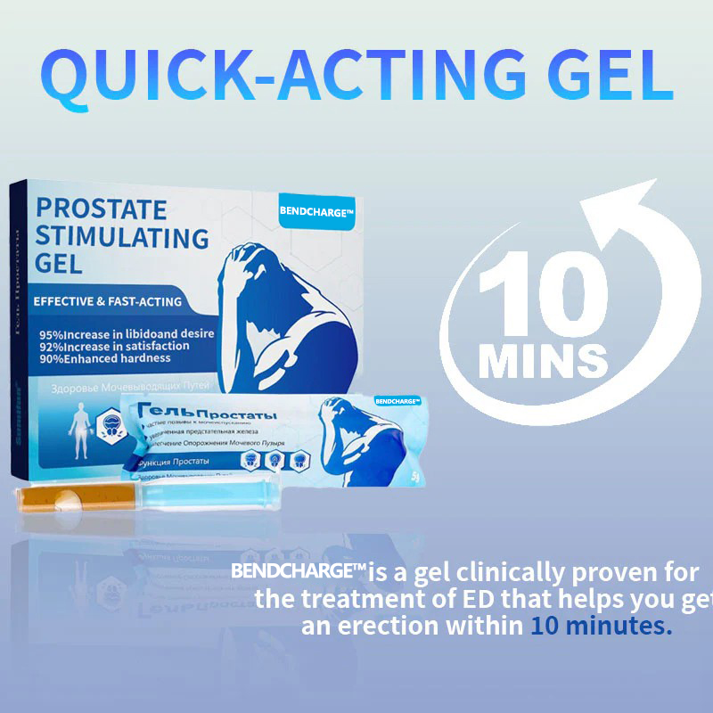 BENDCHARGE™ PROSTATE STIMULATING GEL EFFECTIVE & FAST-ACTING