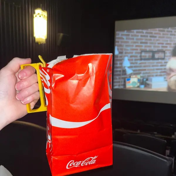 Popcorn Bucket & Drink Handle (2-Pack)