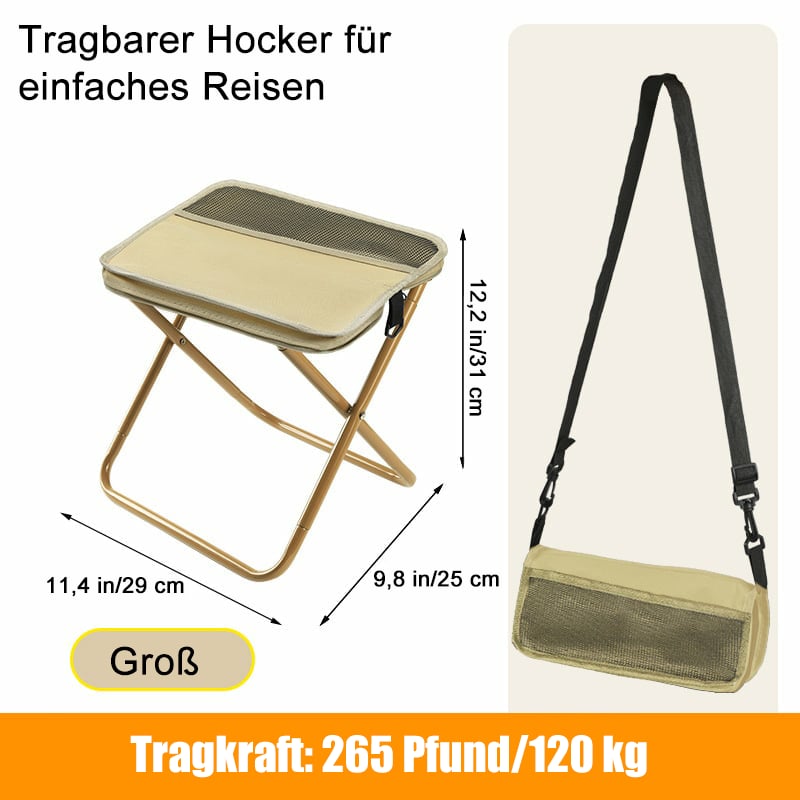 🎉Letzter Tag 49% Rabatt🪑Ultraleichter Klapphocker