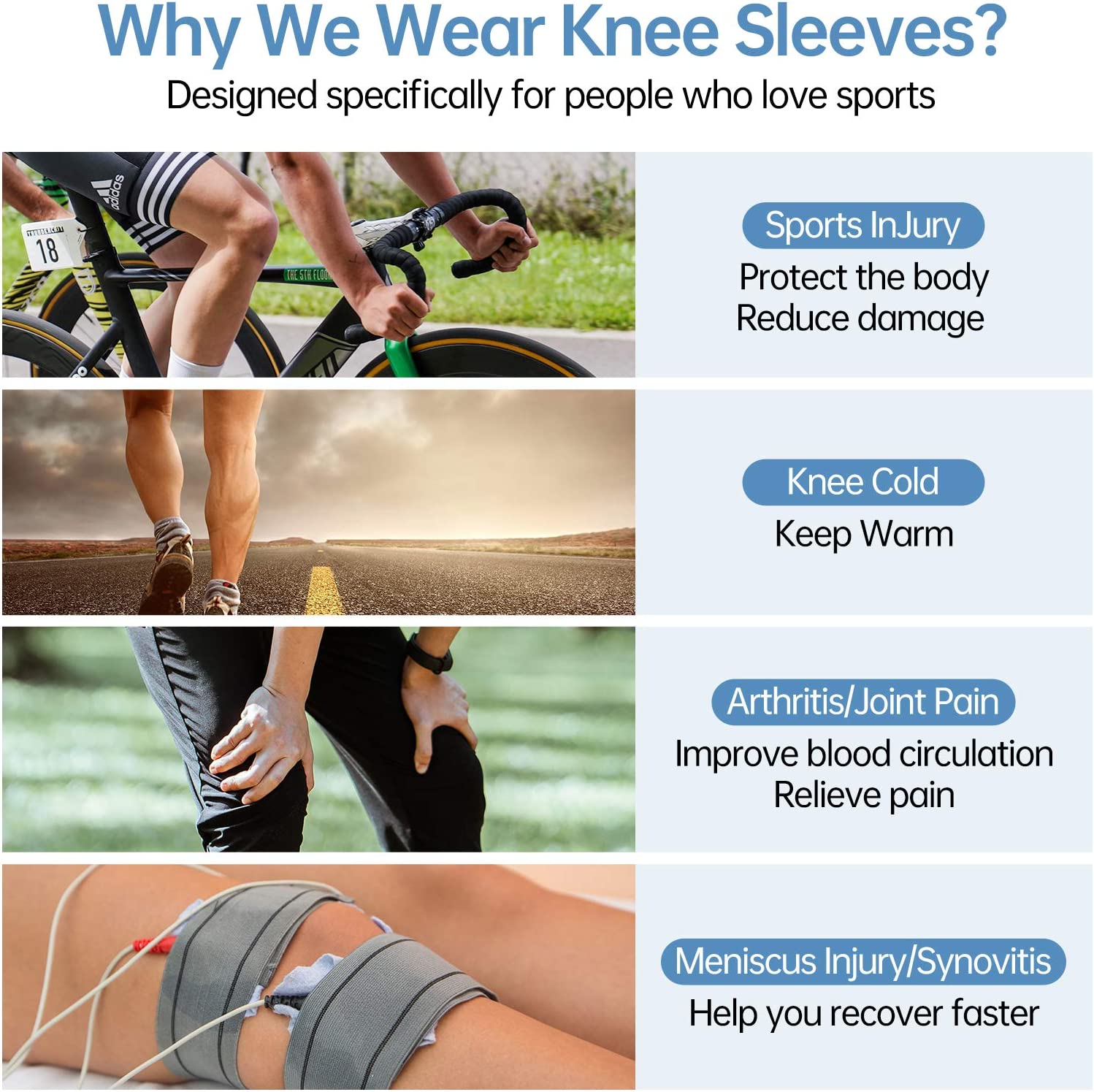 🔥Ultra Knee - Long Compression Sleeve ( Buy 3 pieces and Get 3rd for Free )