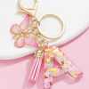 🔥Last Day 50% OFF - Butterfly Letter Keychain Tassel Design Vibrant Durable Lightweight Gift