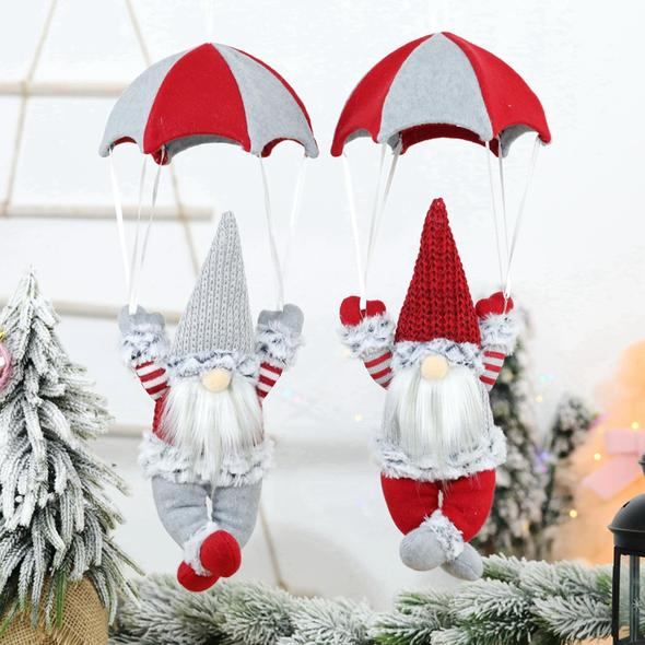 🎅(Early Christmas Sale - Save 50% OFF)Lovely Santa Gnome With Parachute For Christmas Decor