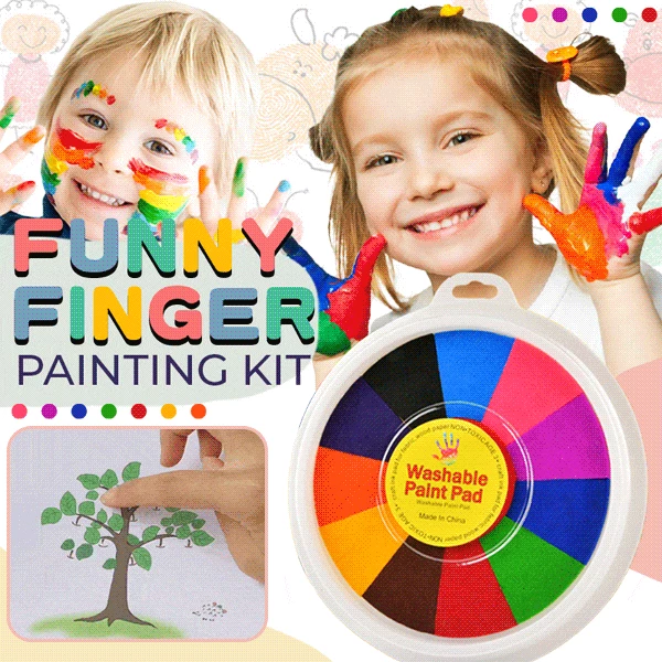 (🎄Early Christmas Sale - 48% OFF) Funny Finger Painting Kit