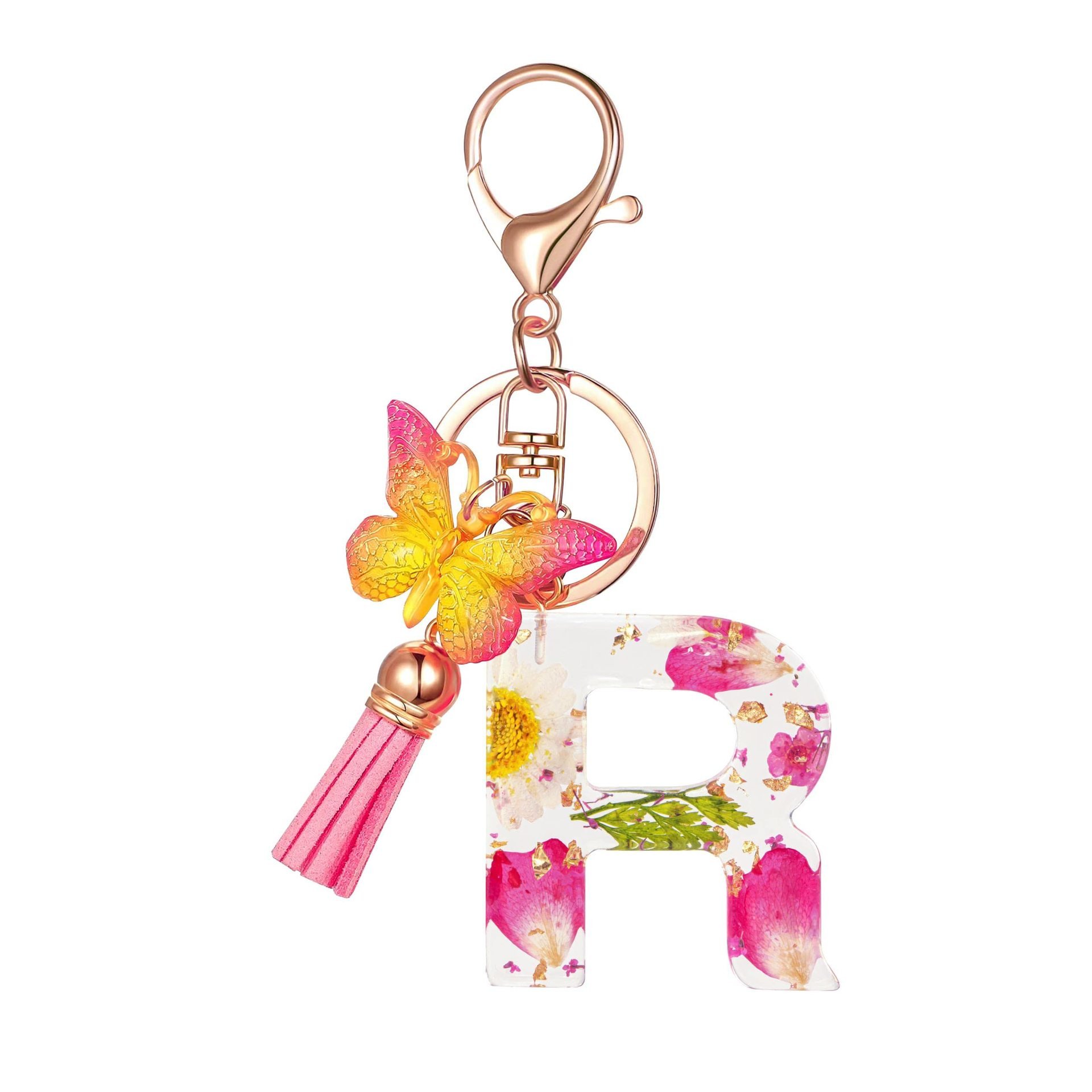 💥Special Offer - 🌼Initial Letter Keychains🦋