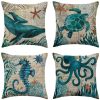 Summer Hot Sale 50% OFF - Sea Life Cushion Covers(Buy 3 Get 1 Free&Free Shipping)