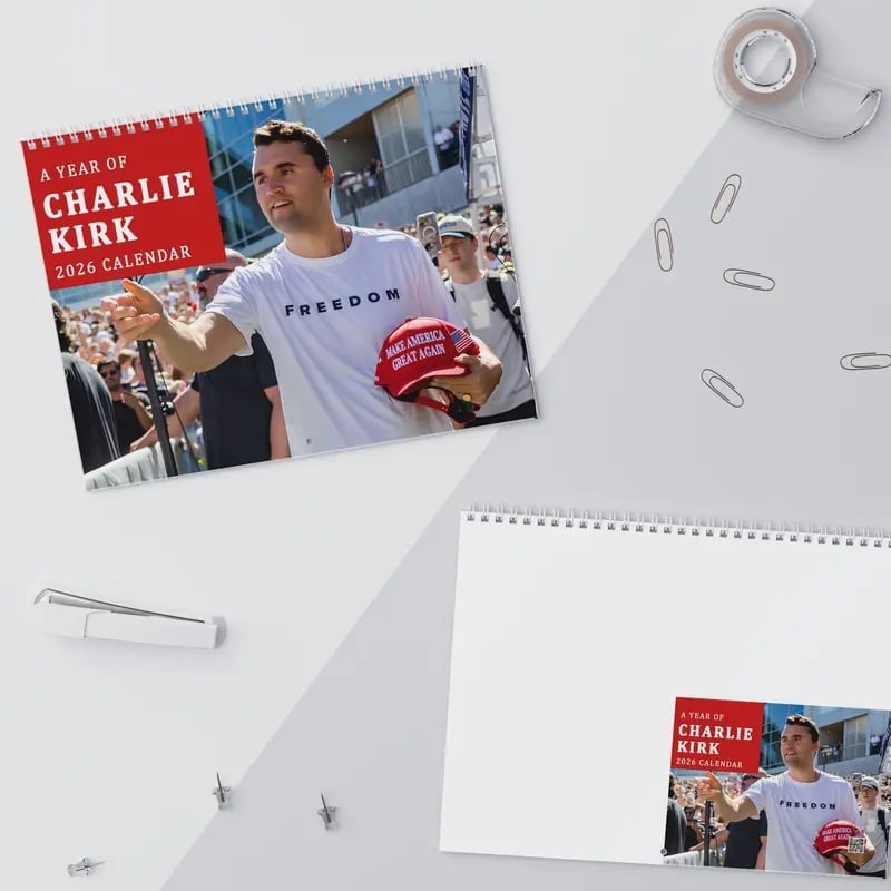 2026 Charliie Kirk Calendar & 🙏RIP Charlie Kirk🙏