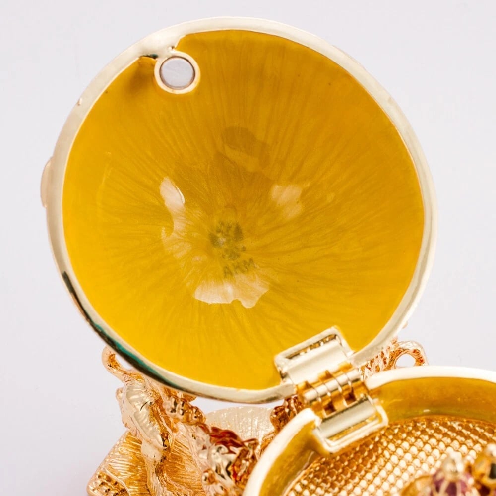 🎁TikTok Last Day Sale - 70% OFF🔥Red Lions Faberge Egg Music Box