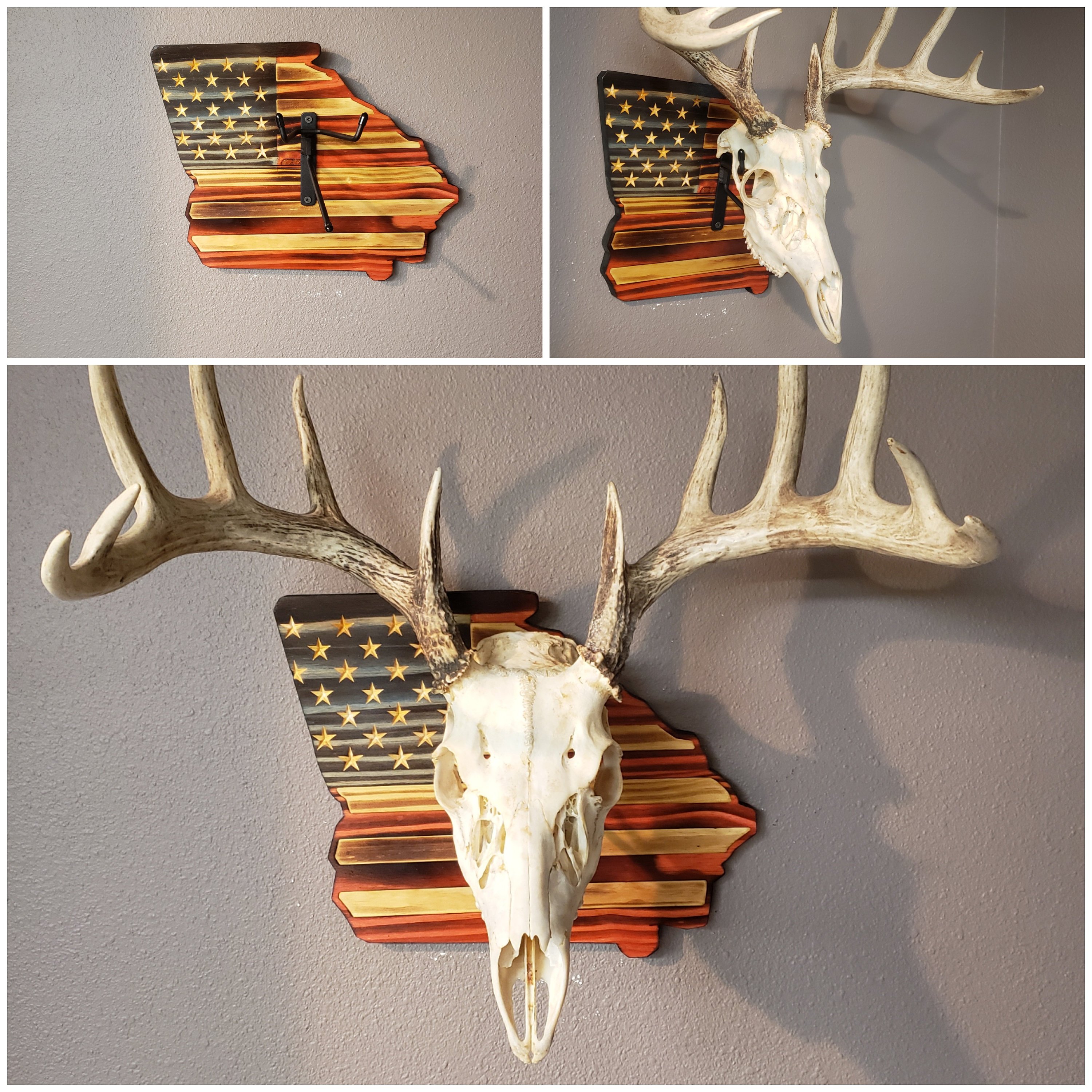 2024 New Version-European Deer Mount Plaque