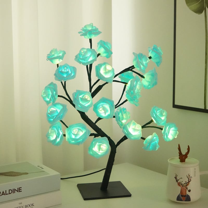 (🎄EARLY CHRISTMAS SALE - 50% OFF) 🎁Forever Rose Tree Lamp