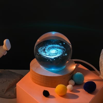 (🔥Last Day Promotion 50% OFF) 3D Planet Crystal Ball - Buy 2 Get Extra 10% OFF & FREE SHIPPING