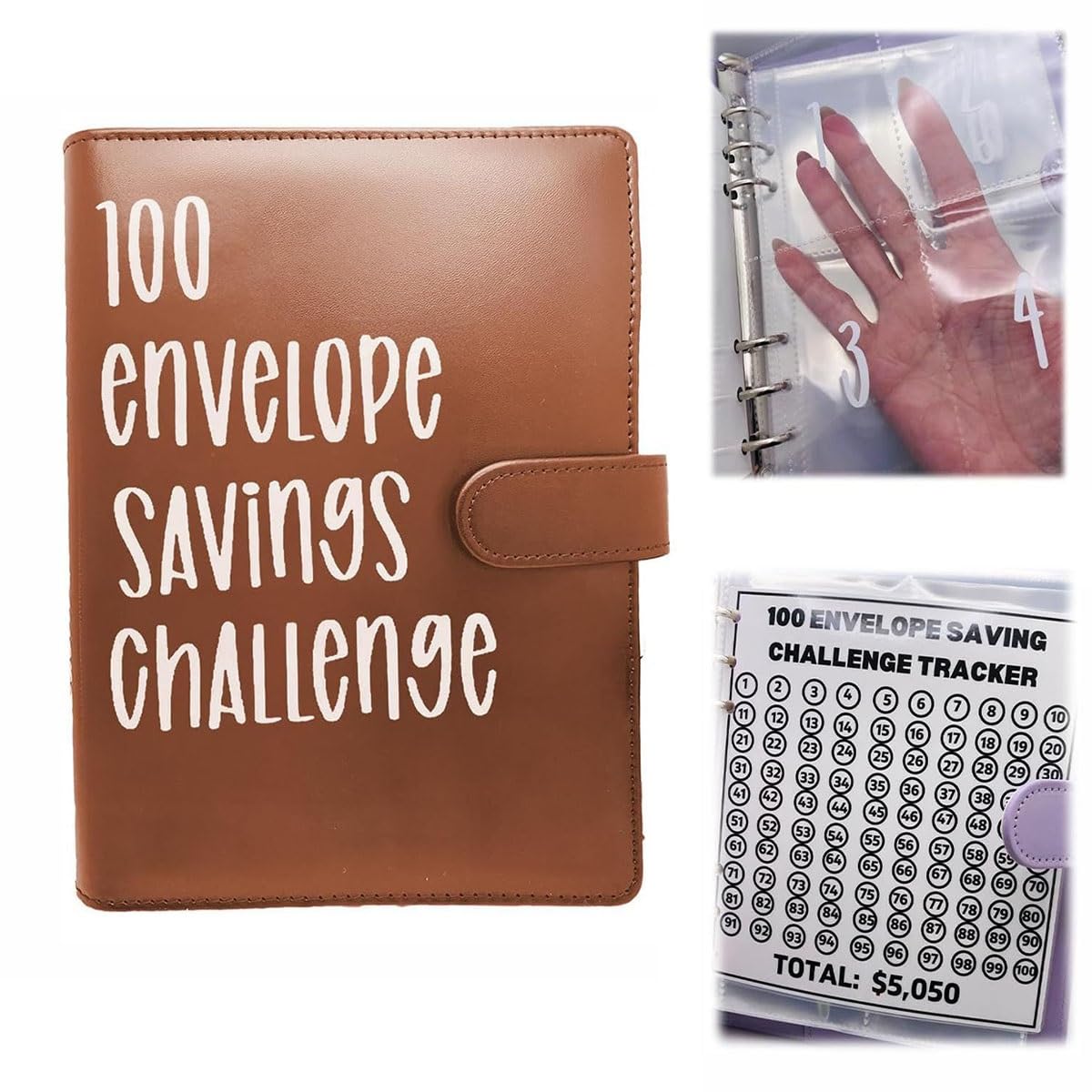 100 Envelope Challenge Binder