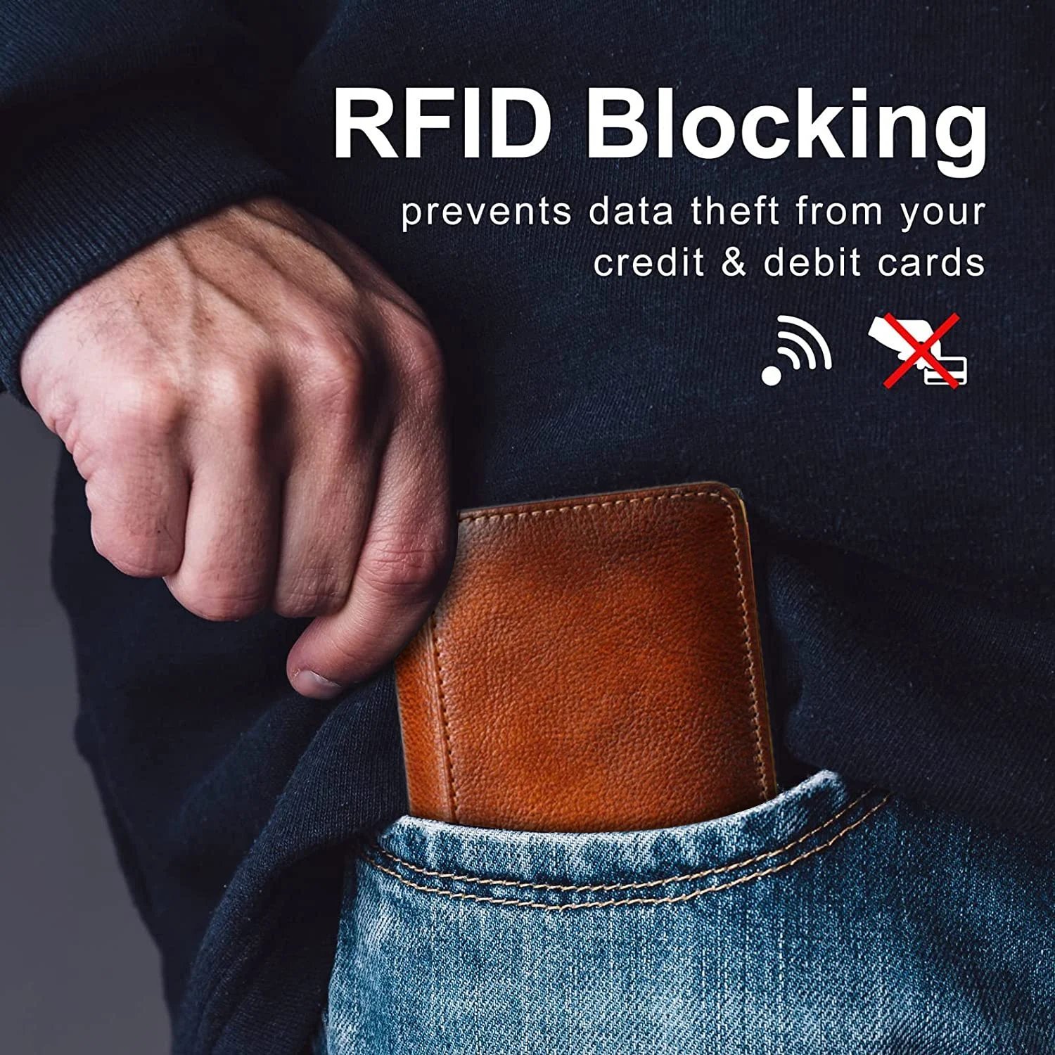 🎉Last Day Promotion-75% OFF-🔒RFID🔒Genuine Leather Wallet for Men💰