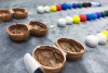💕Handmade Easter Walnut Shell Doll House
