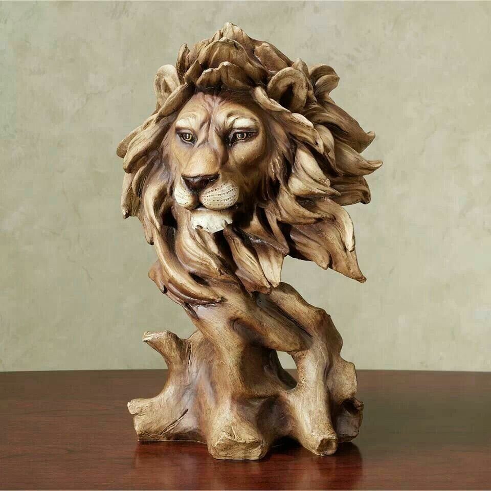 Hand-carved animal bust(𝐀𝐥𝐚𝐧 𝐄𝐰𝐞𝐧 𝐇𝐚𝐧𝐝𝐦𝐚𝐝𝐞®)