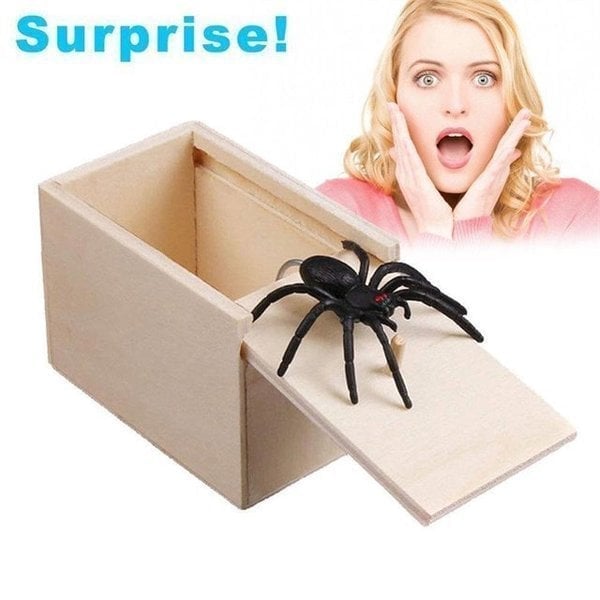 🎄TikTok Christmas Sale - 70% OFF✨Super Funny Crazy Prank Gift Box Spider 🎁Special gifts for friends/family!