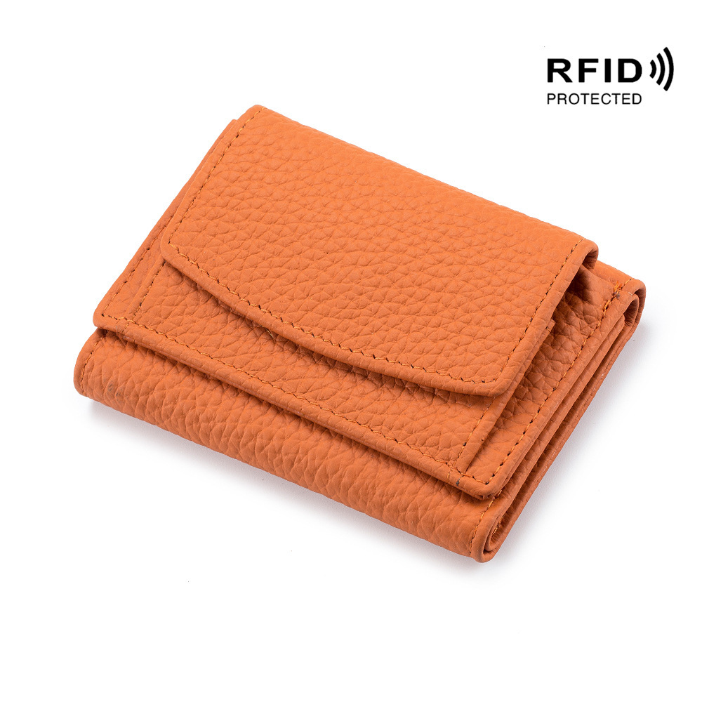 🥰Summer Sale 💐Handmade Leather RFID Wallet