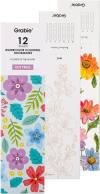 🎨🍁12 - Sheet Watercolor Coloring Bookmarks🍃140LB(300gsm)✨Perfect Gift for Beginners & Travel Art 🎁✈️