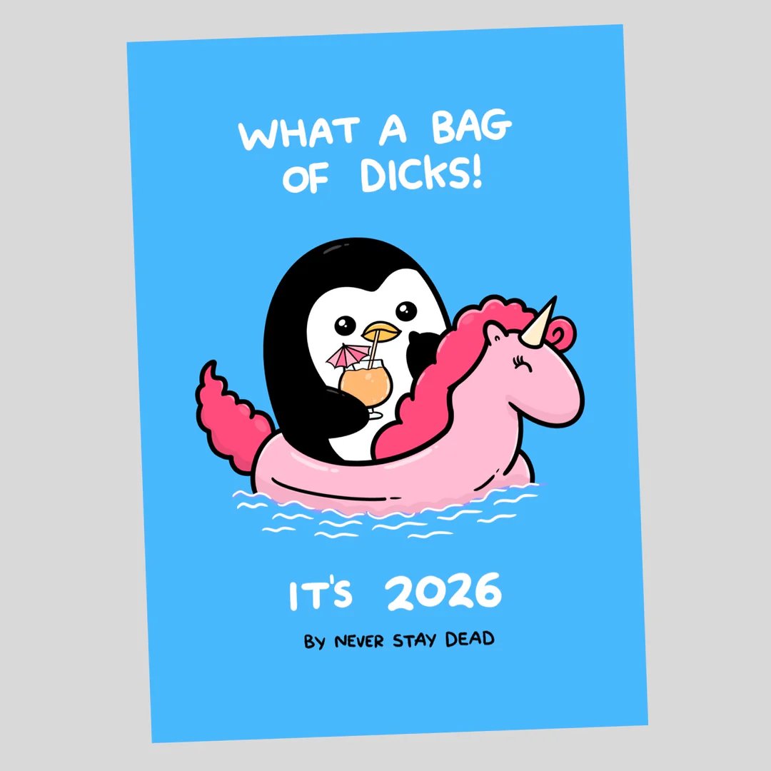 ⏰LAST DAY SALE 50% OFF💥Wall Calendar 2026: Offensively Cute & Unapologetically Fun