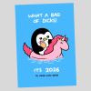 ⏰LAST DAY SALE 50% OFF💥Wall Calendar 2026: Offensively Cute & Unapologetically Fun