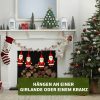 ☃️ DIY-Knopf-Schneemann-Ornament-Kit- schnell versendet