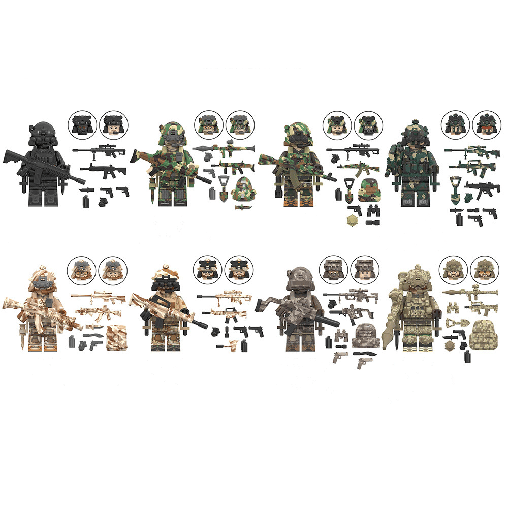 Military Series Assembly Figures