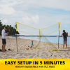 🔥Summer Hot Sale 50% OFF🏄‍♂4-Way Volleyball Net Game Set✈LIMITED FREE SHIPPING