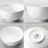 MALACASA 26 oz Porcelain Soup Bowls, 6