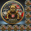 U.S. Marine Corps “Devil Dog” 250th Anniversary Commemorative Coin