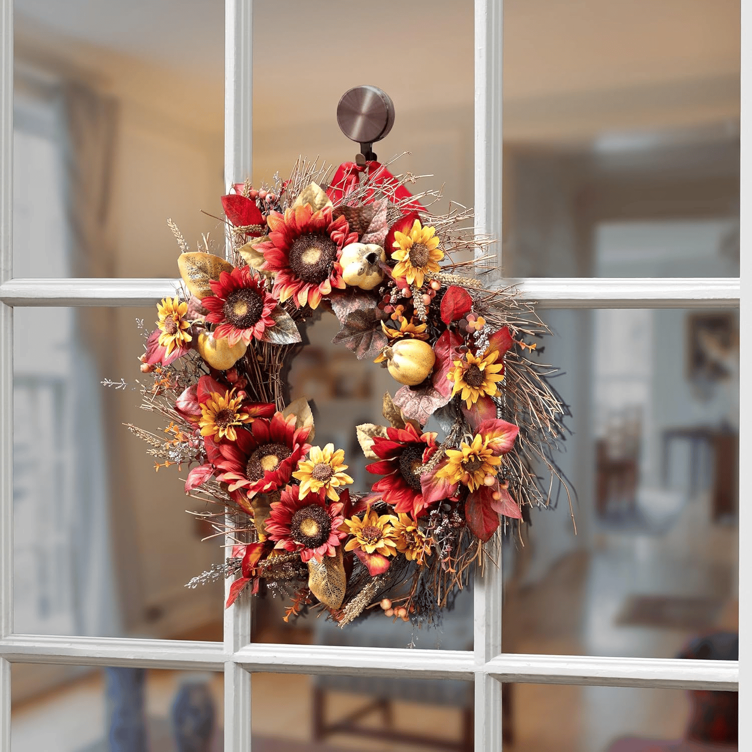 🎄2024 Magnetic Wreath Hanger-Holds Up to 10 lbs