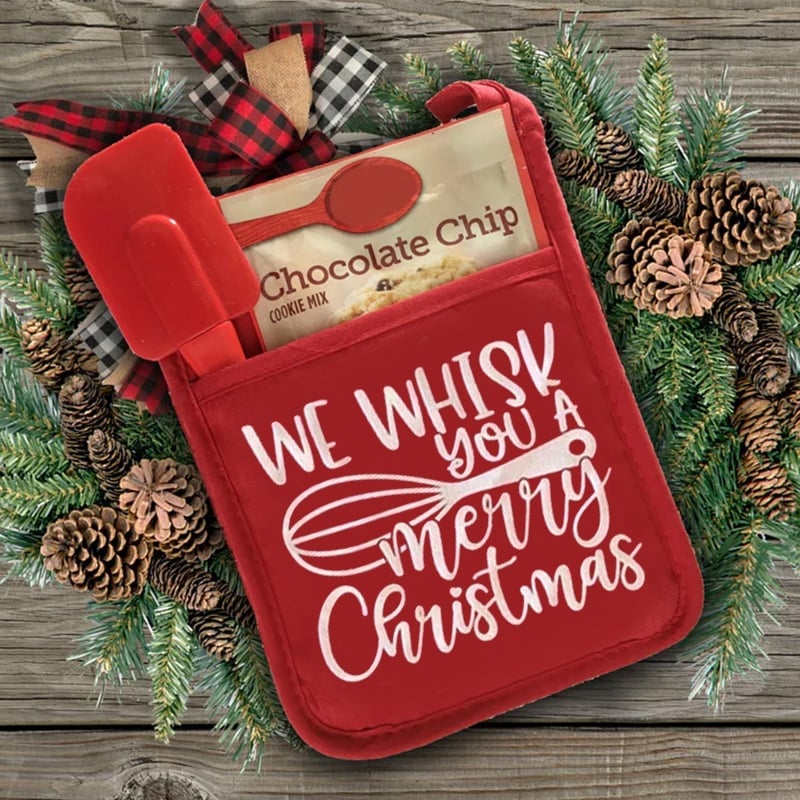 🔥Last Day Promotion 50% OFF🔥Christmas Heat Insulation Gloves Baking Kit