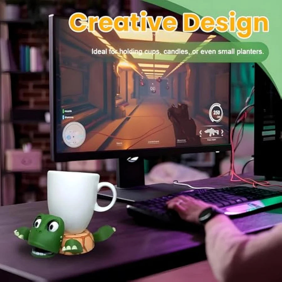 🔥Last Day Promotion 70% OFF💥Interactive 3D-Printed Turtle Coasters