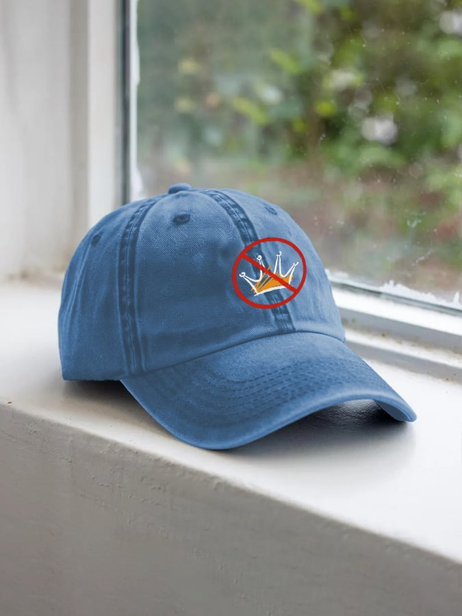 Unisex Reject King Print Baseball Cap