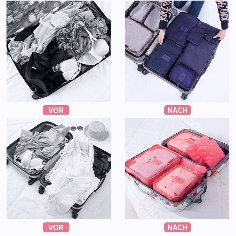 🎁Portable Luggage Packing Cubes - 6 Pieces ✈ Buy 2 Free Shipping🚗