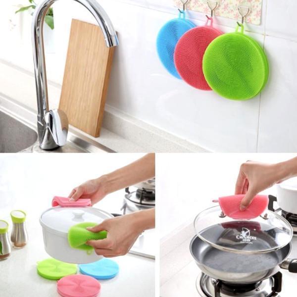 Silicone Dish Washing Sponge