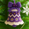 🔥Hot Sale 49% OFF -DIY Crochet Christmas Bell Ornament Kit