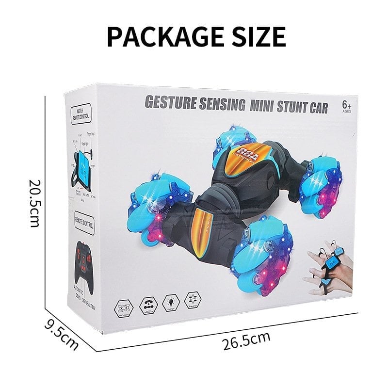 🎉Last Day 59% OFF🎁Gesture Sensing RC Stunt Car With Light & Music