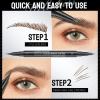 💖 Achieve Perfect Brows Instantly✨2-in-1 Dual-Ended Eyebrow Pen