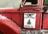 🎄Christmas Sale 🔥Red farm Truck Christmas Centerpiece