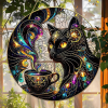 🐱🔮Magical Cat Suncatcher Ornament