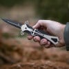 Spring-assisted folding knife. Perfect for hunting, camping.