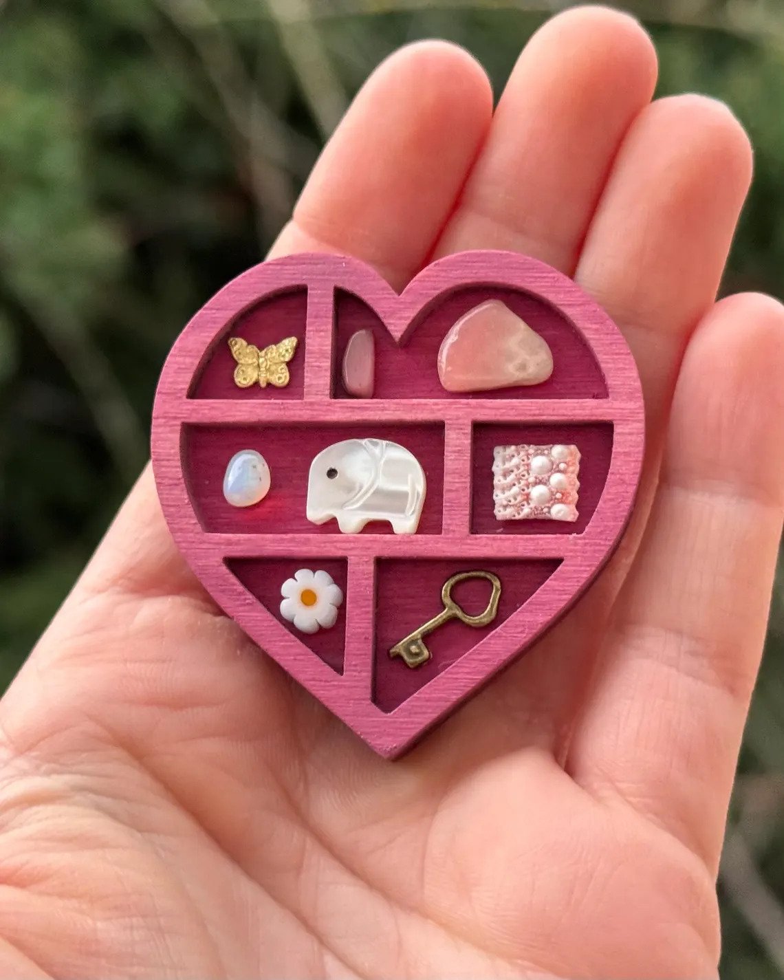 Mini Wooden Display Shelf for Collectibles