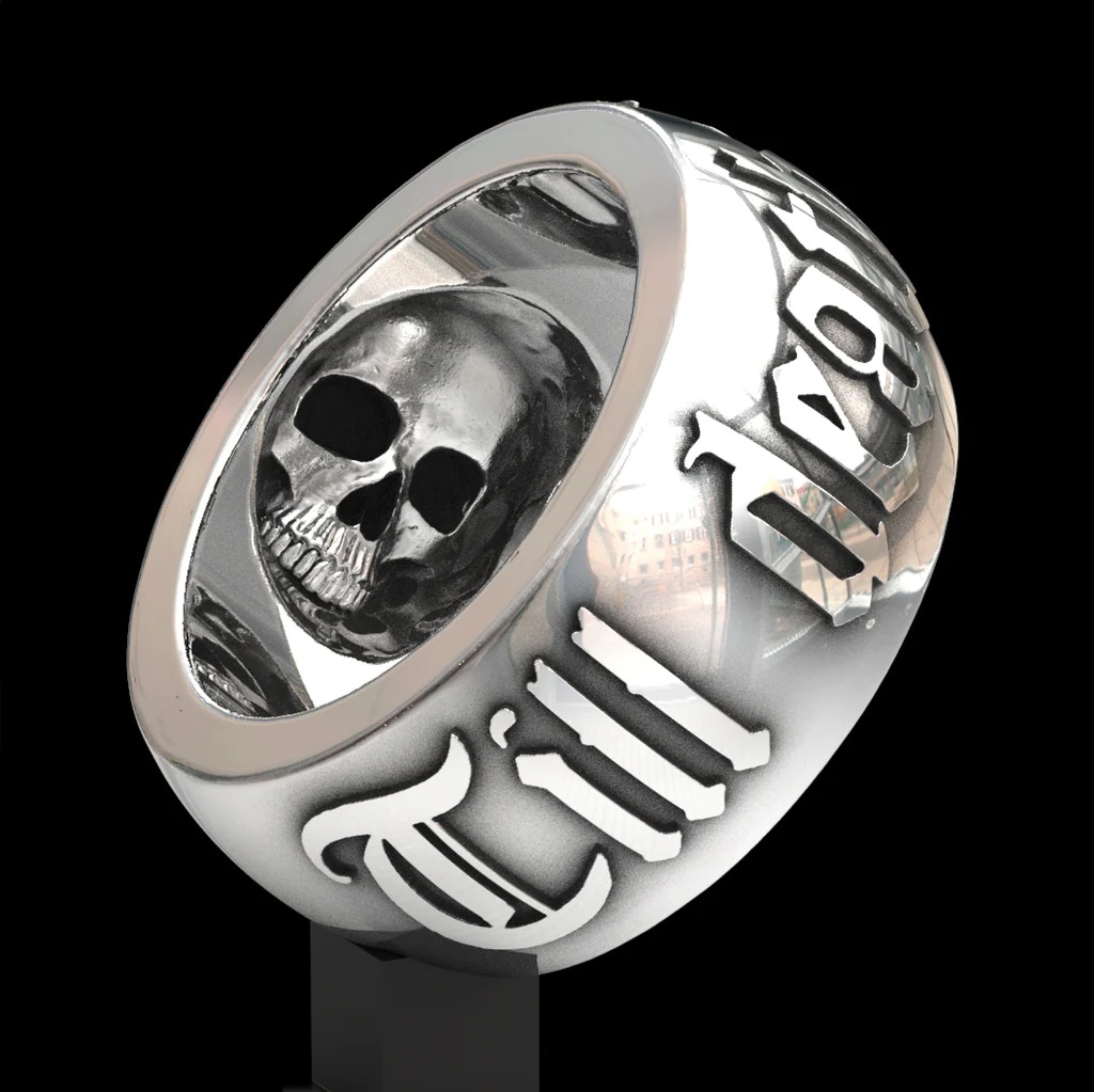 🔥Last Day Promotion 48% OFF-🎁-Till Death Do Us Part Skull Ring