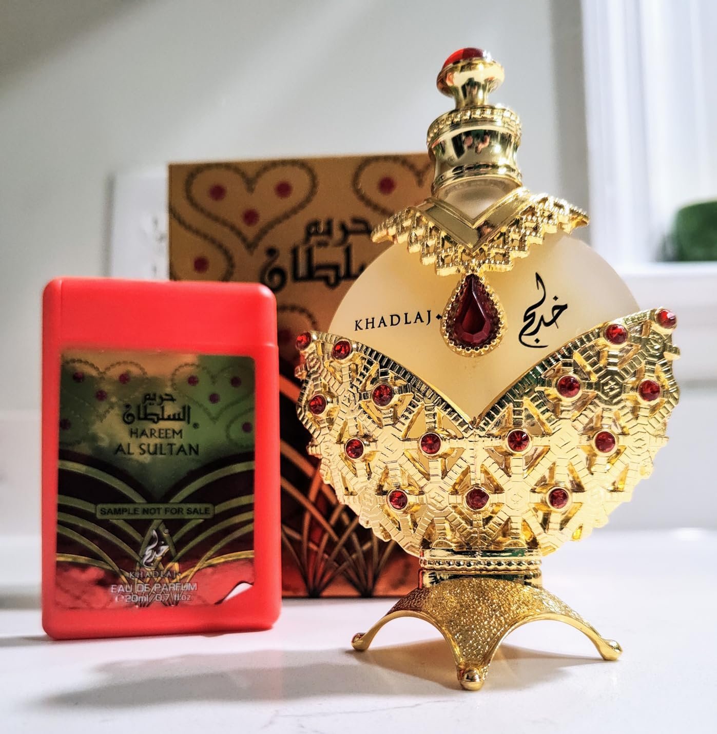 💝OFFICIAL ORIGINAL⭐KHADLAH HAREEM AL SULTAN GOLD PERFUME OIL