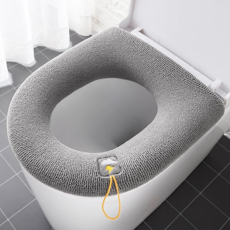 (LAST DAY SALE - 49% OFF) Bathroom Toilet Seat Cover Pads, BUY 4 GET EXTRA 20% OFF & FREE SHIPPING