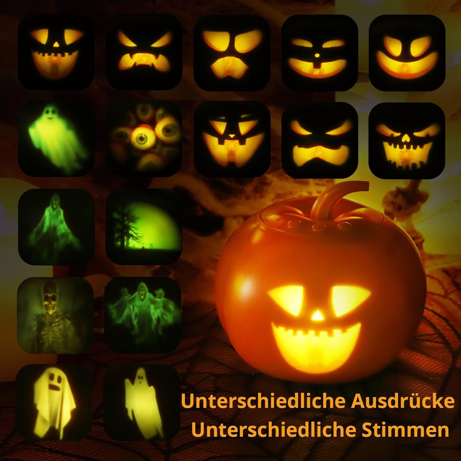 🔥Last Day Promotion 70% OFF🔥Halloween Horror Pumpkin That Can Talk and Sing