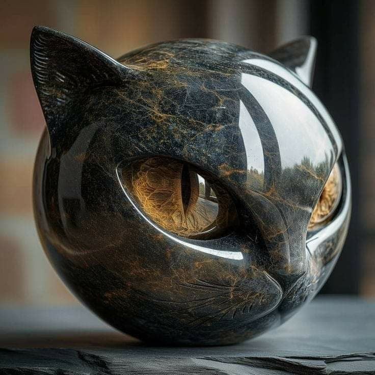 🎁TikTok Last Day Sale - 70% OFF🔥ILuxury Black Cat Stone Sculpture – Elegant Home Décor & Gift-Ready Art Piece
