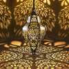 Hanging Solar Moroccan Lantern Outdoor Decoration