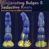 Ladies Masturbation Vaginal Anal Stimulation 8.5 Inch Realistic Alien Dildo Adult Sex Toy - YJ-04