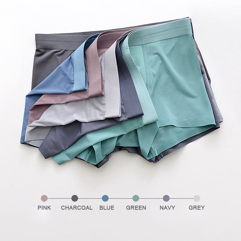 🔥Limited Time Sale 48% OFF🎉Pack of 3 Ultra Thin Ice Silk Underpants for Men-Buy 2 Pack Get Free Shipping
